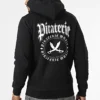 Sweat Capuche Nation Noir Blanc de Piraterie Music -Black Needle Soldes la piraterie 341088 PIRAT SWCP NATION NOIBLC 20220929T152927 01