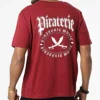 Tee Shirt Oversize Nation Bordeaux Blanc de Piraterie Music -Black Needle Soldes la piraterie 341094 PIRAT TSO NATION BDXBLC 20220930T154057 01