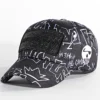 Casquette Print Glitter Noir de Piraterie Music -Black Needle Soldes la piraterie 342194 PRT GLITTER PRINT BLACK 20221021T141421 01