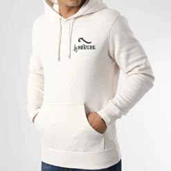 Sweat Capuche LPNJF Beige Noir de La Piraterie -Black Needle Soldes la piraterie 346167 PIRAT SWCP LPNJF BEINOI 20221027T161852 03