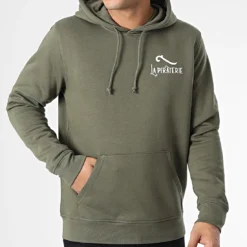 Sweat Capuche LPNJF Vert Kaki Blanc de La Piraterie -Black Needle Soldes la piraterie 346170 PIRAT SWCP LPNJF KAKIBLC 20221028T115856 03