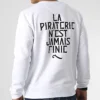 Sweat Crewneck LPNJF Blanc Noir de La Piraterie -Black Needle Soldes la piraterie 346176 PIRAT SWCR LPNJF BLCNOI 20221027T161915 01