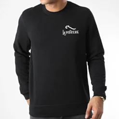 Sweat Crewneck LPNJF Noir Blanc de La Piraterie -Black Needle Soldes la piraterie 346177 PIRAT SWCR LPNJF NOIBLC 20221027T161638 03