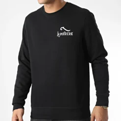 Sweat Crewneck LPNJF Noir Blanc de La Piraterie -Black Needle Soldes la piraterie 346177 PIRAT SWCR LPNJF NOIBLC 20221027T161640 04