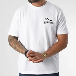 Tee Shirt Oversize Large LPNJF Blanc Noir de Piraterie Music -Black Needle Soldes la piraterie 349069 PIRAT TSO LPNJF BLCNOI 20221123T151022 03